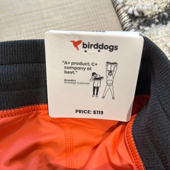 NWT Birddog Gray Jogger Pants, Small - Picture 6 of 10
